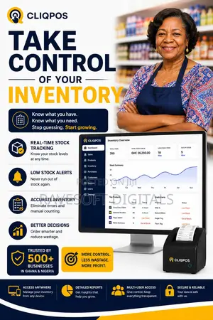 Cliqpos-Take Control of Your Inventory