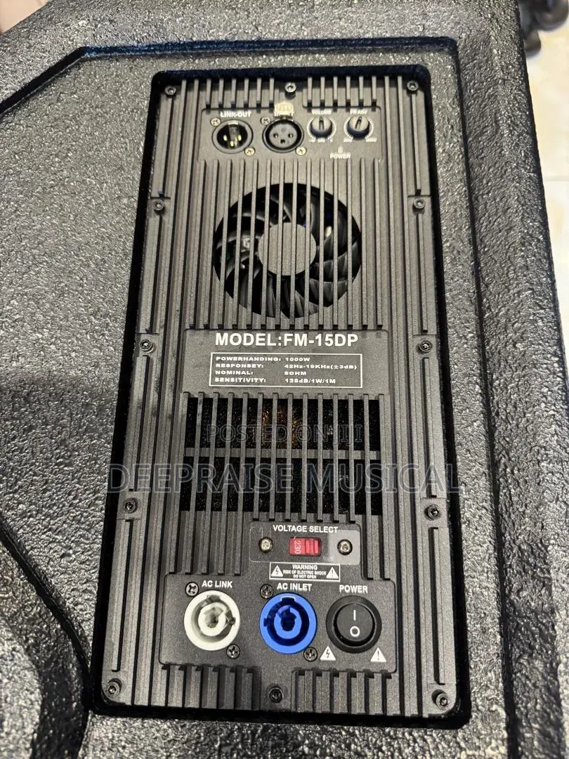 RCF Active Stage Monitor 15inches Speaker(Pair)
