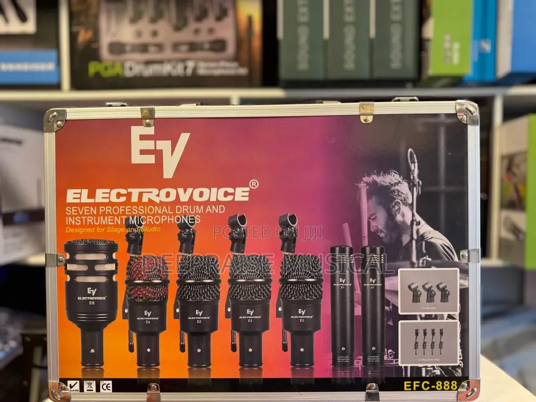 Ev Drum Microphone(Efc-888) 7pieces