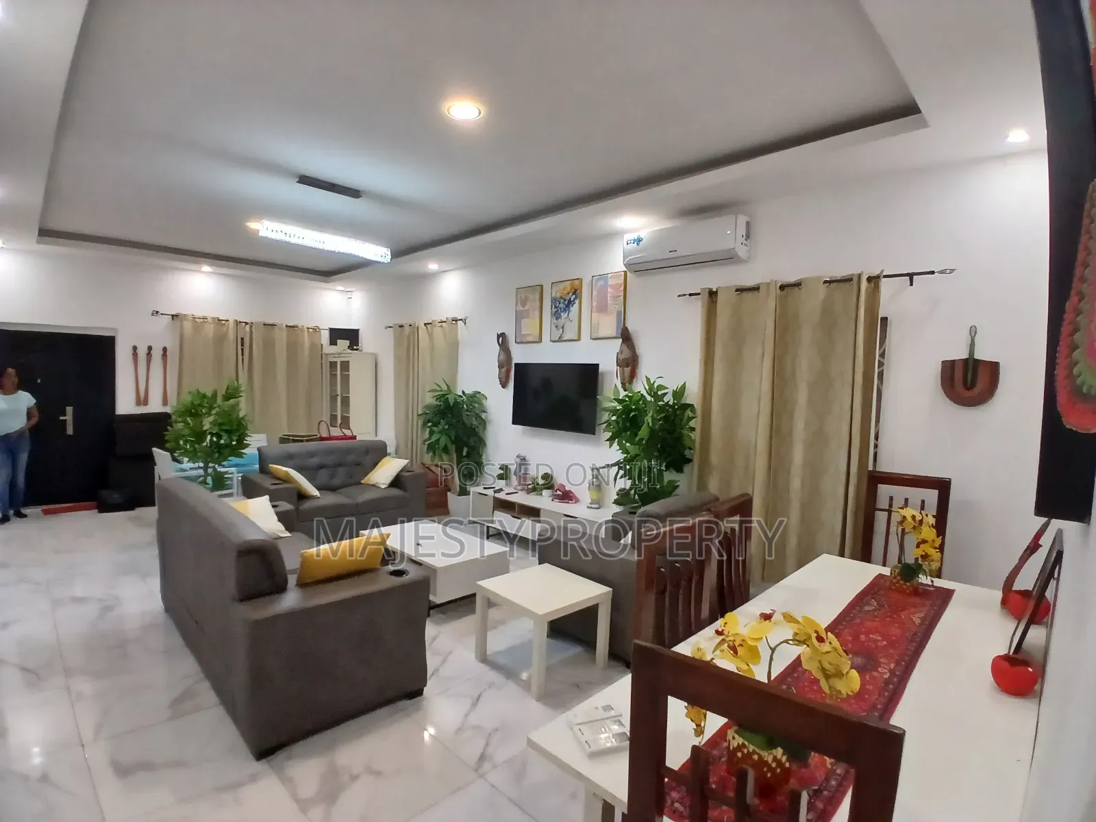 Furnished 3bdrm House in Okpoigonor, Coca Cola for rent