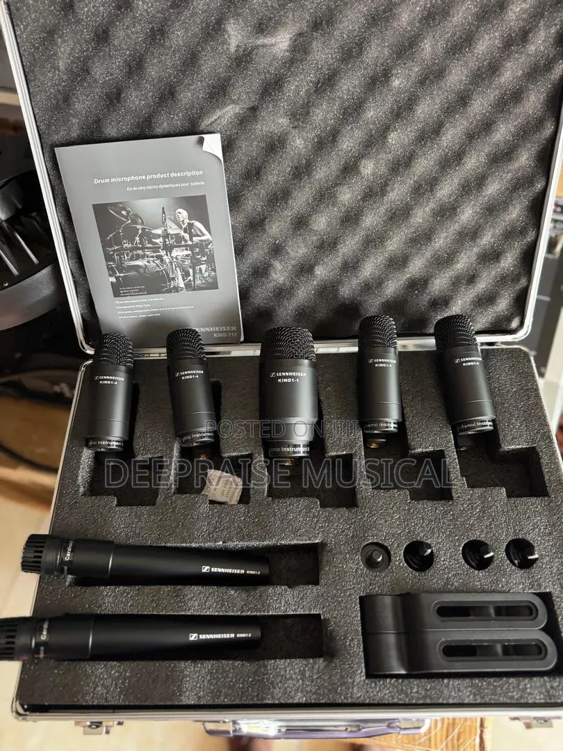 Sennheiser 7pieces Drum Microphone King 717