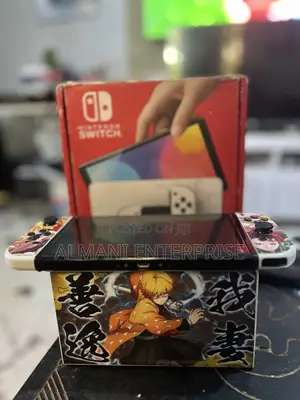 Nintendo Switch Oled With 10 Jailbreaked Games