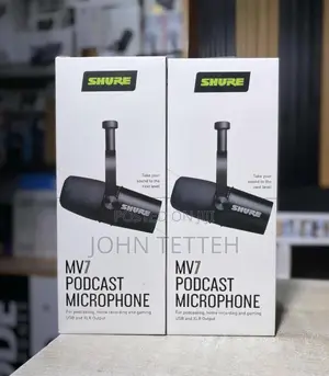 Shure Mv7 Podcast Microphone