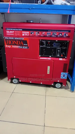 Silent Outdoor Use 15kva Honda Diesel Generator