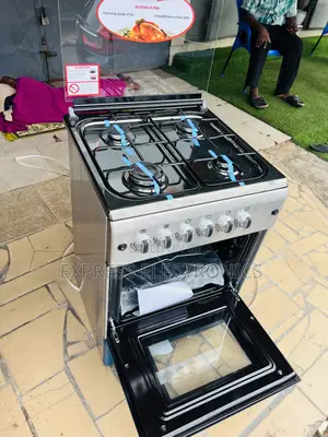 New Line 60/60 Sliver Best at Store Ferre Gas Cooker Oven Rotisserie