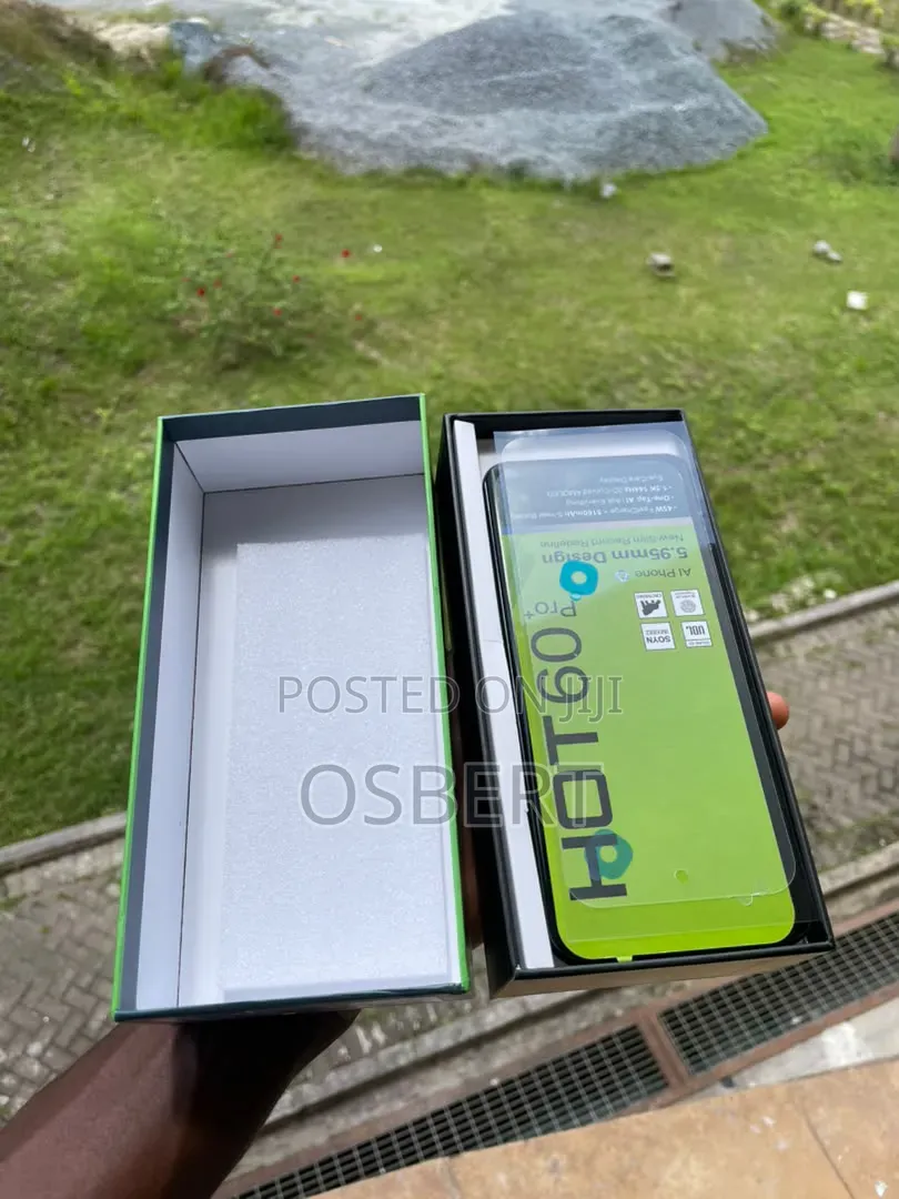 New Infinix Hot 60 Pro+ 256 GB Black