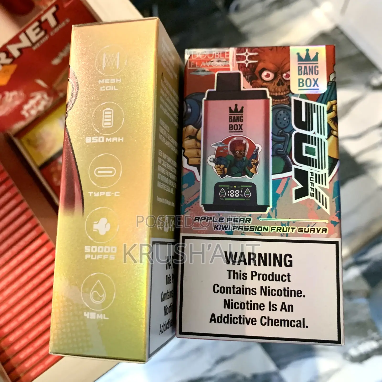 50,000puffs Disposable Vape - Bang