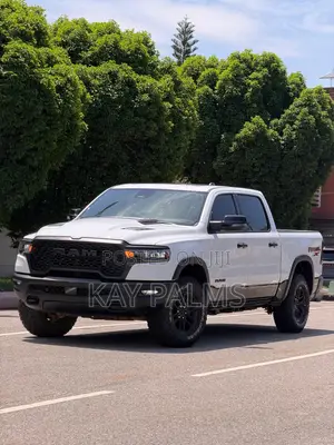 RAM 1500 Rebel Crew Cab 4WD 5.6 ft SB 2025 White