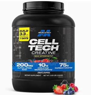 Biggest Size - Creatine Monohydrate Powder - Cell-Tech Creatine Powder