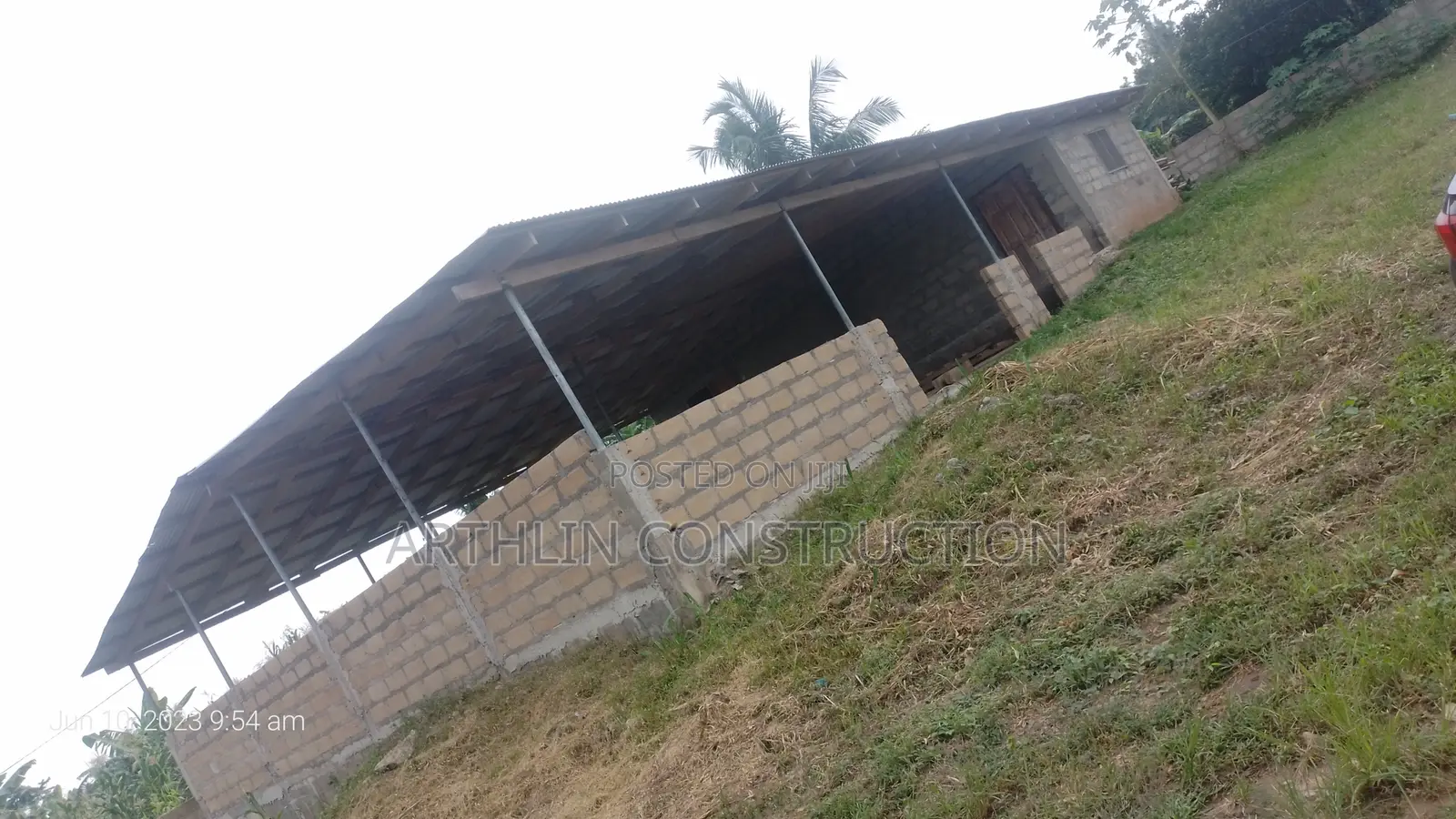 Commercial Structure Close to Main Road/Swedru Secondary School