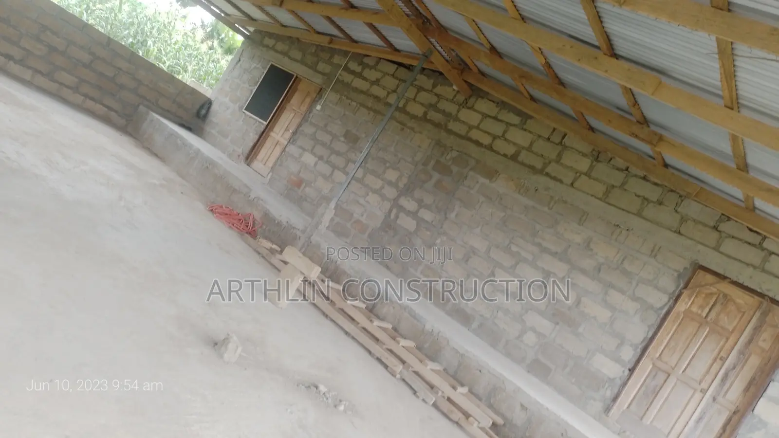Commercial Structure Close to Main Road/Swedru Secondary School