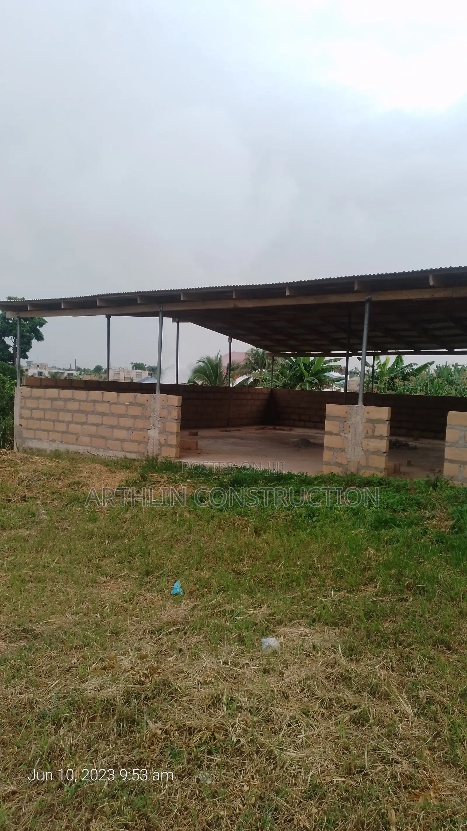 Commercial Structure Close to Main Road/Swedru Secondary School