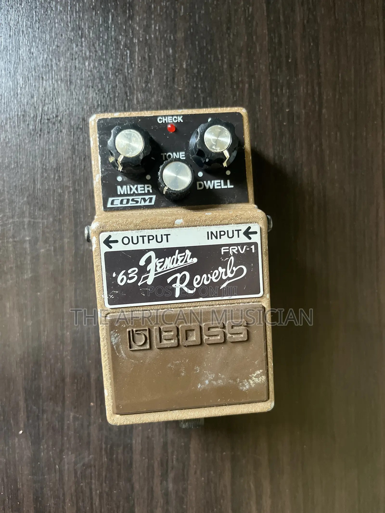 Boss FRV-1 1963 Fender Reverb Pedal