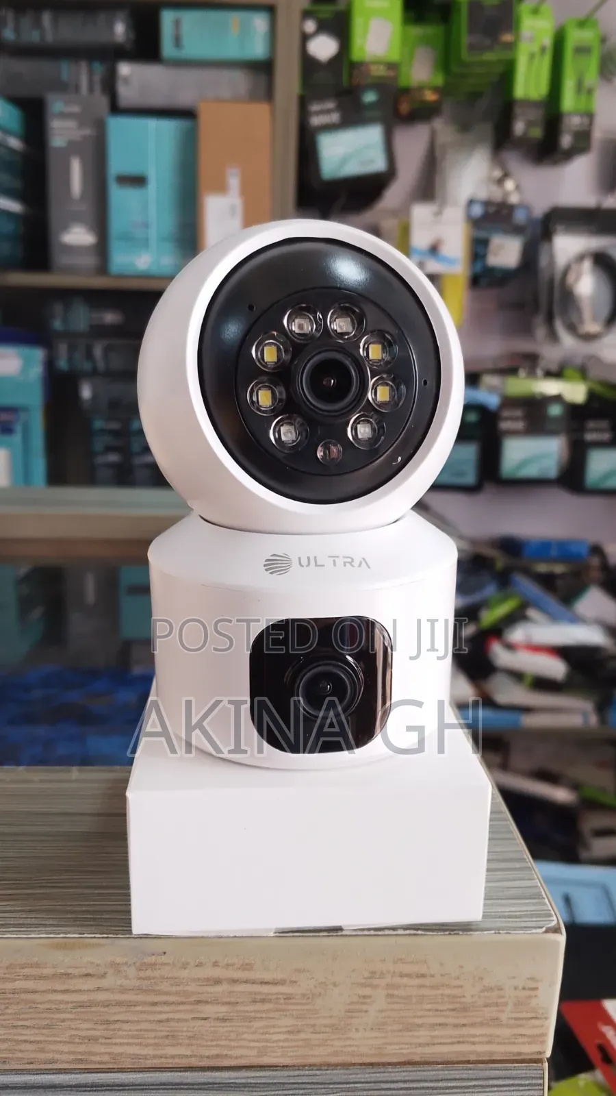 Ultra Smart Indoor Dual Lens Wifi Camera