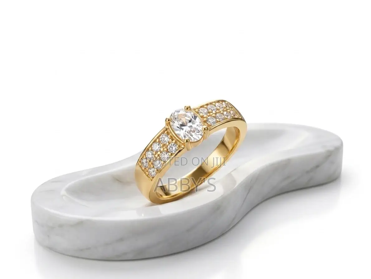 Zirconia Stone Design Promise /Engagement Ring