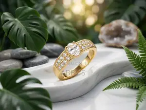 Zirconia Stone Design Promise /Engagement Ring