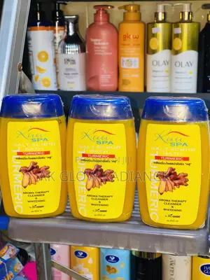 Kuu Spa Tumeric Salt Body Scrub