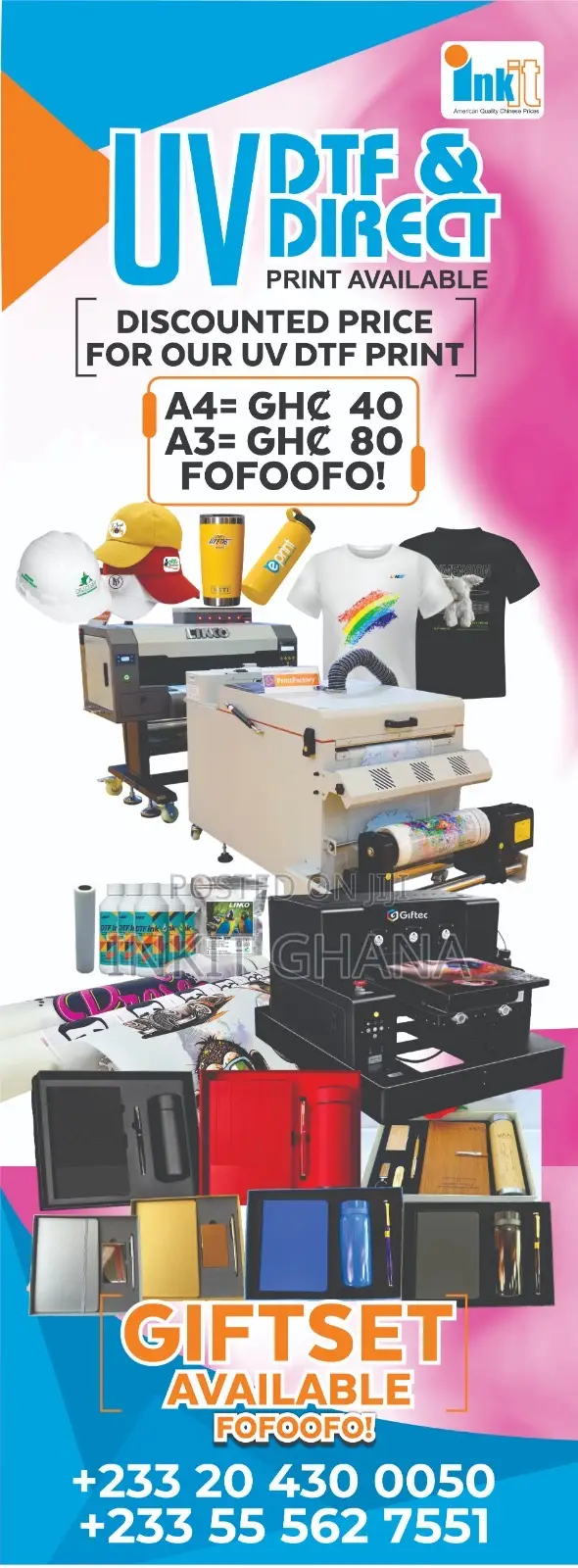 DTF Services and Raw Materials