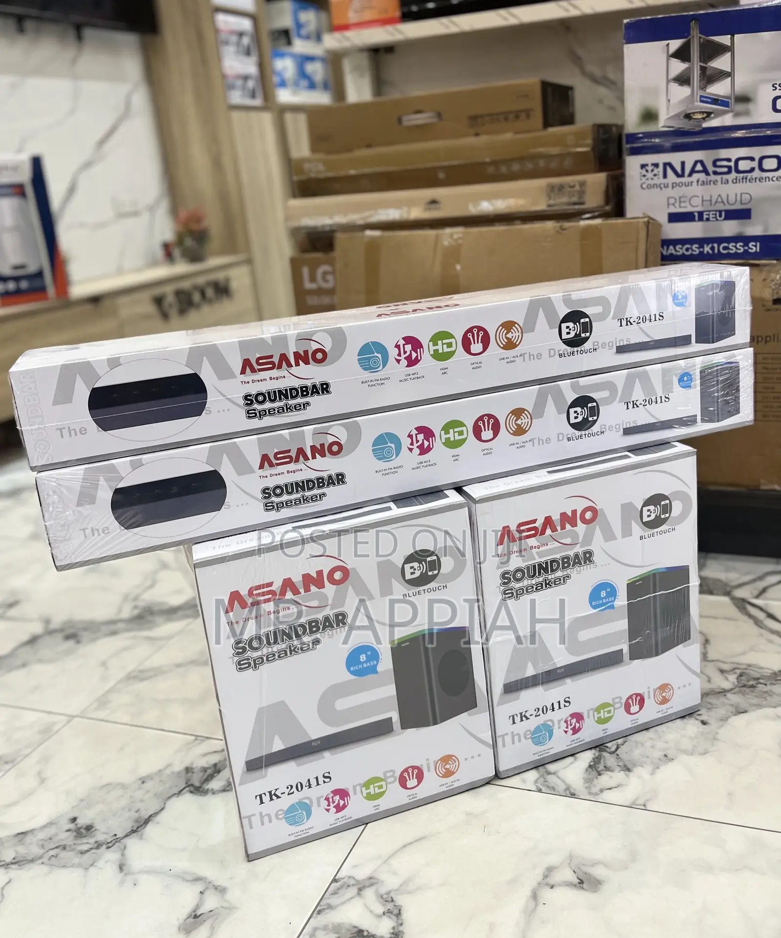 Check Original Asano 2.1channel Sound Bar(Black) 