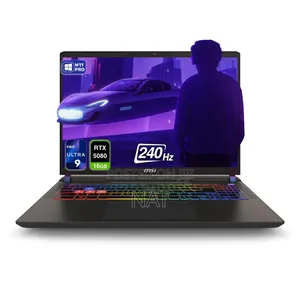New Laptop MSI Vector 16 HX AI A2XWIG 16GB Intel Core Ultra 9 SSD 1T