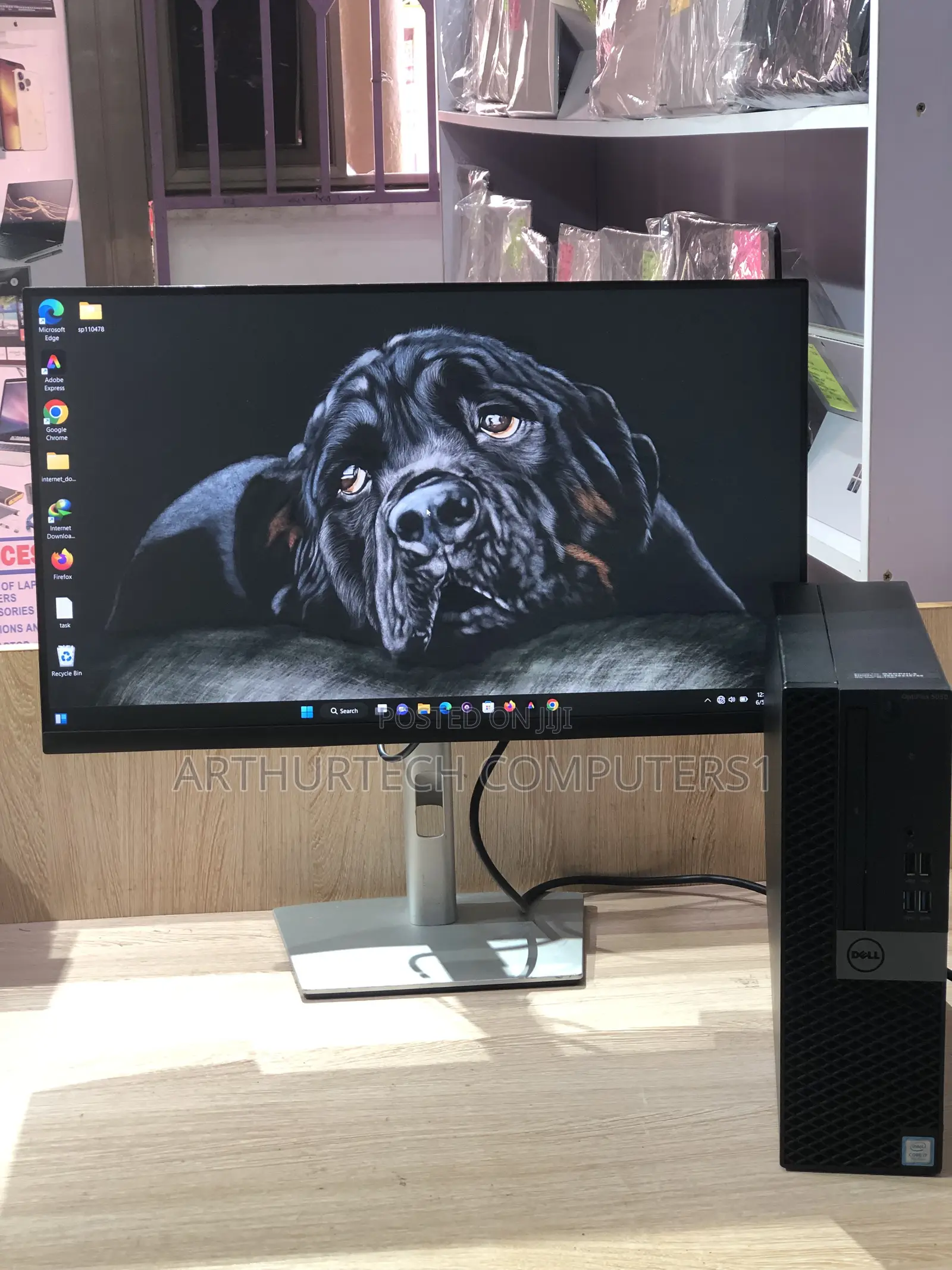Desktop Computer Dell OptiPlex 3080 8GB Intel Core i5 HDD 500GB