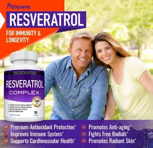Resveratrol Supplement 1800 Mg Antioxidant Complex - Natural Pills