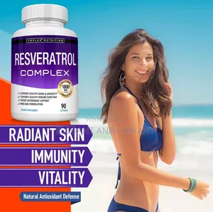 Resveratrol Supplement 1800 Mg Antioxidant Complex - Natural Pills