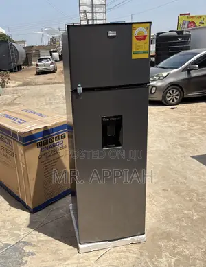 Super Classic Nasco 2 Door Electric Fridge(Gray)280liters