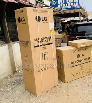 Authentic White Lg 5.0hp Floor Standing Inverter Air Conditioner
