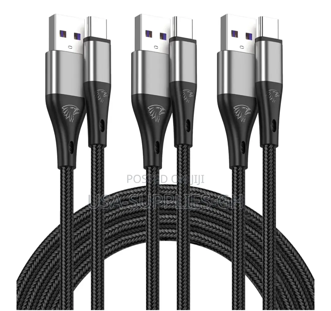 Halihall Usb A To Usb C Cable,10ft Nylon Braided Fastcharging From Usa