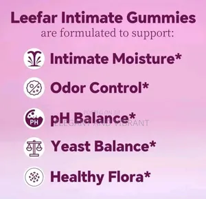 Feminine Health Probiotic Gummies - Balance Ph Alleviate Dryness