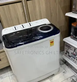 Affordable White TCL 11kg Semi-Automatic Washing Machine