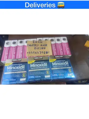 Kirkland Minoxidil 5% for Hair Growth. Original, Super Effective (Box)