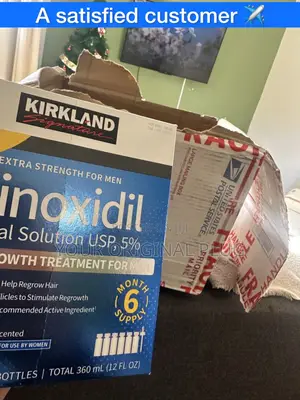 Kirkland Minoxidil 5% for Hair Growth. Original, Super Effective (Box)