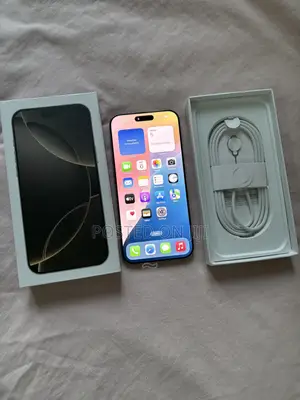 New Apple iPhone 16 Pro Max 256 GB Silver