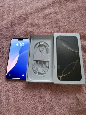 New Apple iPhone 16 Pro Max 512 GB Silver
