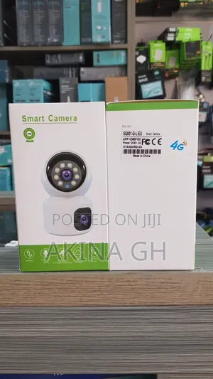 Ultra Smart Dual Lens 4g Sim 4mp Indoor Camera
