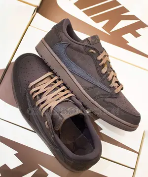 Nike Air Jordan 1 Low X Travis Scott "Velvet Brown"