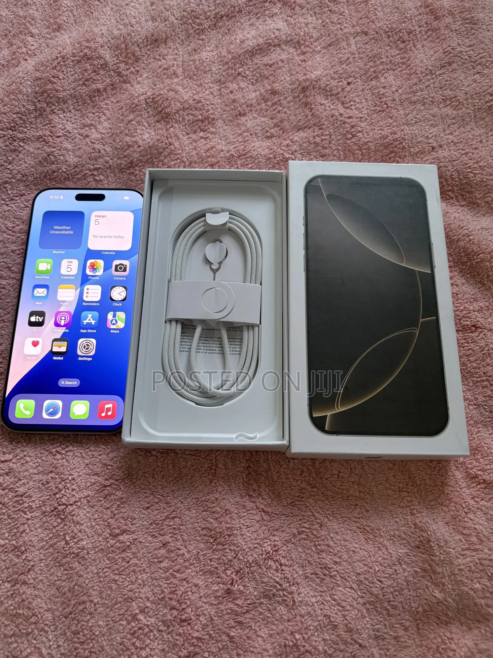 New Apple iPhone 16 Pro Max 512 GB Silver