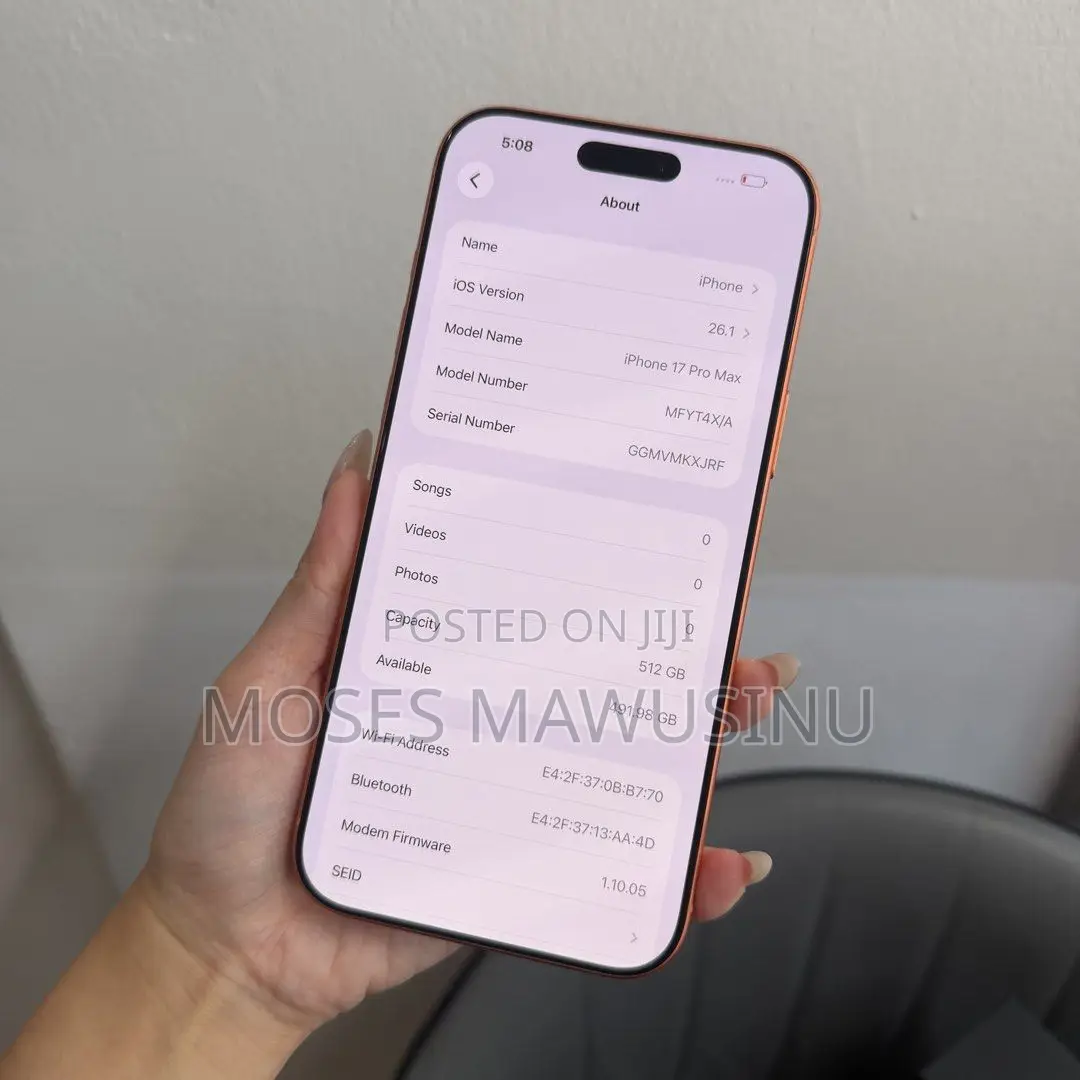 Apple iPhone 17 Pro Max 512 GB Orange