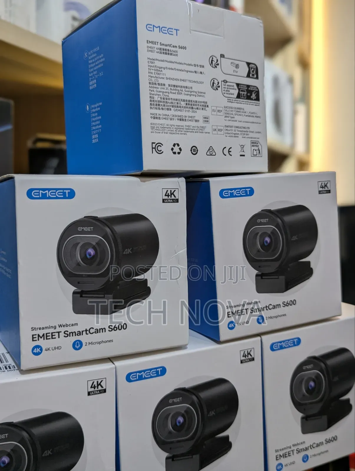 Emeet S600 Webcam Streaming Camera