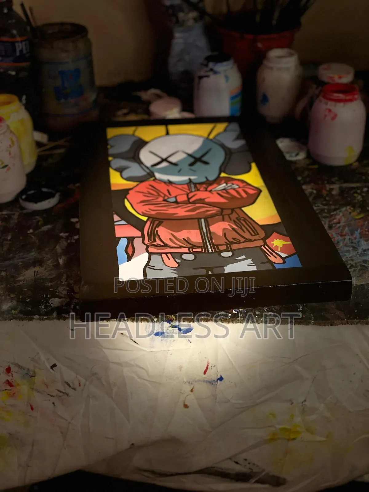 Original Handmade Abstract Canvas Painting