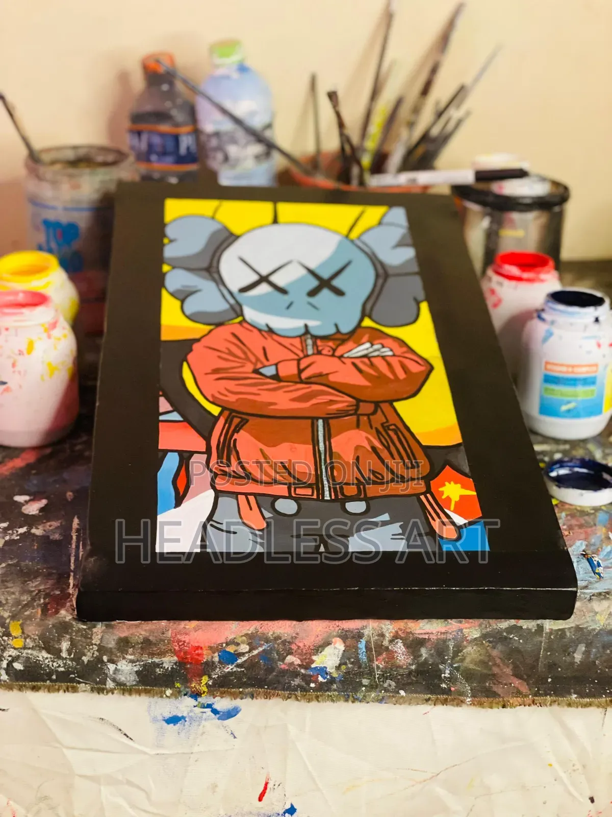 Original Handmade Abstract Canvas Painting