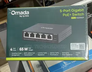 Tp- Link Omada Es205gp Agile 5-Port Gigabit Poe+ Switch