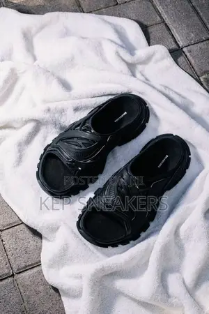 Balenciaga Track Slides Caged Mesh