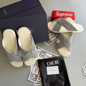 Dior Cd Icon Crisscross Sandals