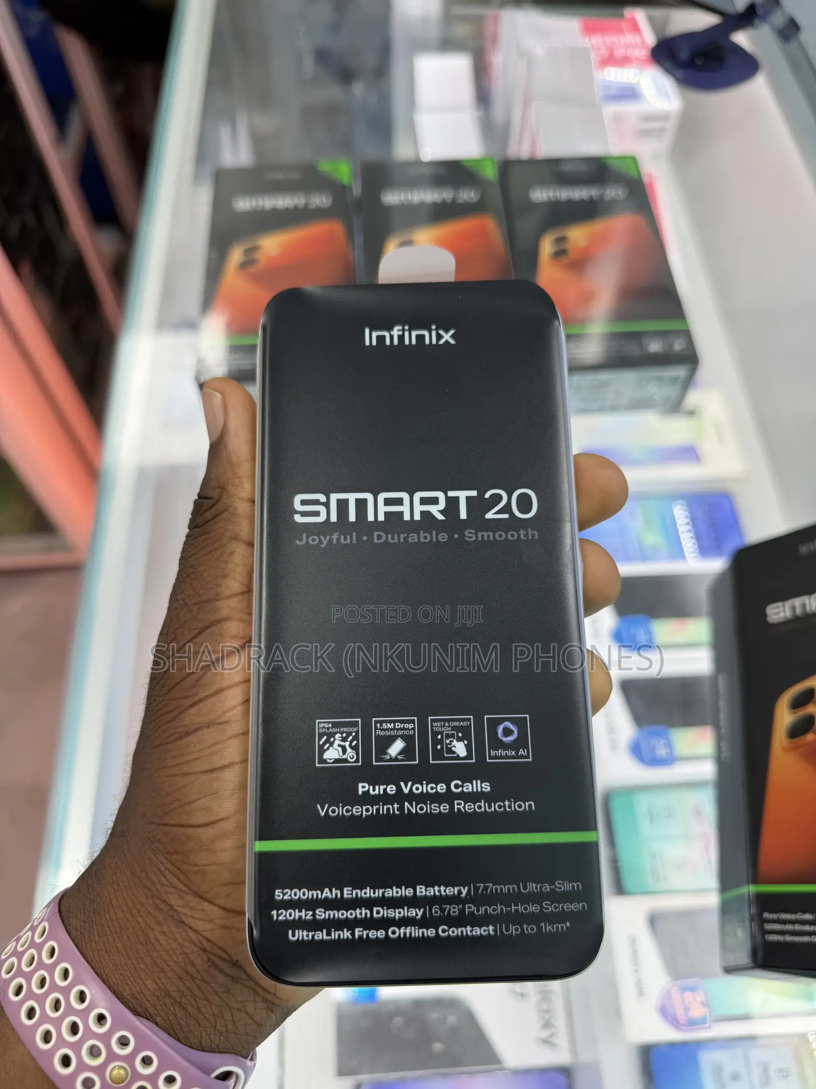 New Infinix Smart 20 64 GB Silver