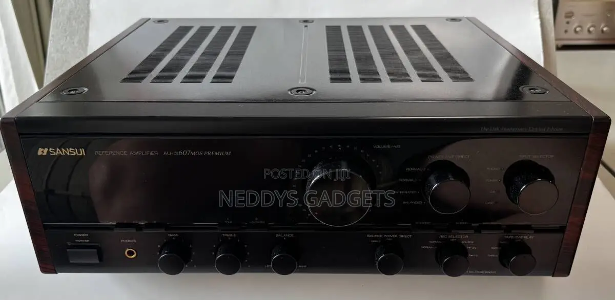 Sansui Au 607 Integrated Amplifier -X Balanced 100v Japan Tested