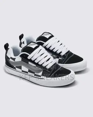 Vans Knu Skool Mega Check Black