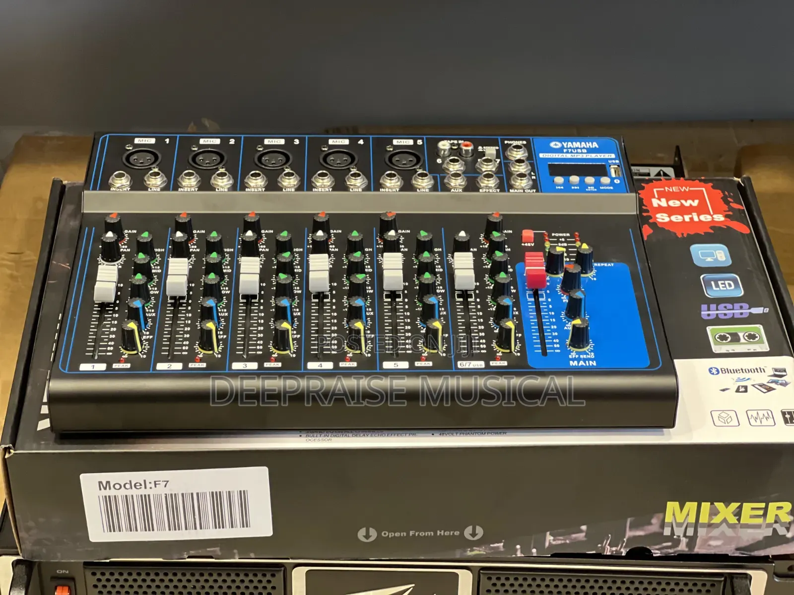 Yamaha Live Mixer F7 (7 Channel)